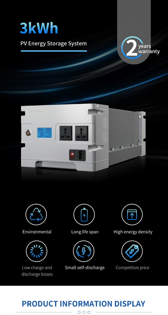 Big Bhokis Blue Carbon 1.1Kw (3Kwh) Inverter System (No Solar)